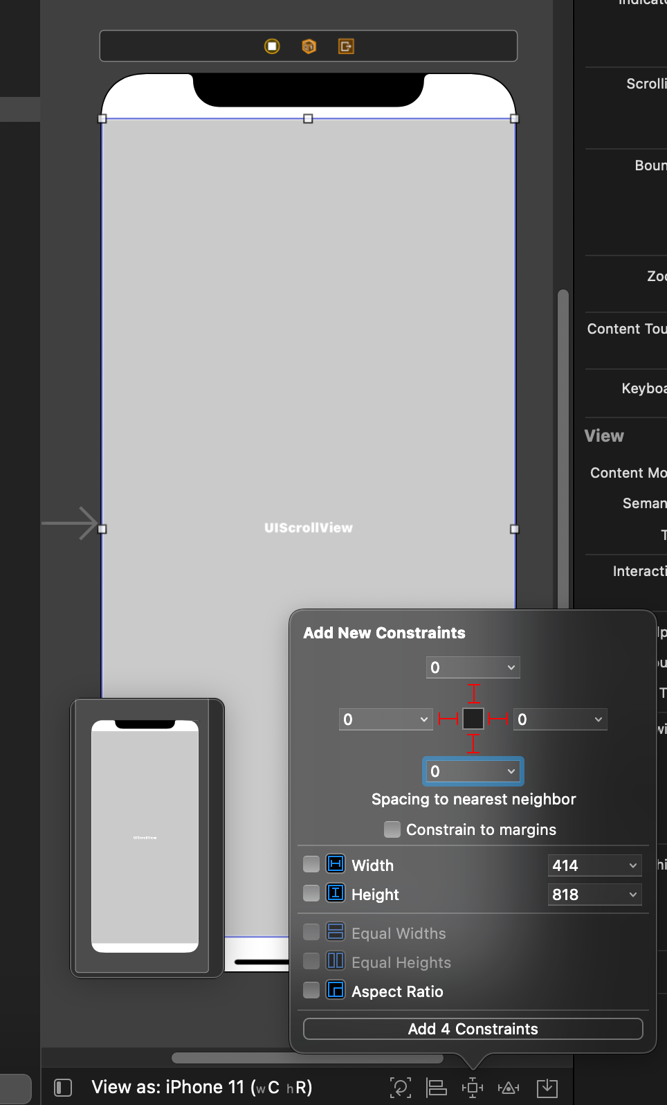 How to create a scroll View in iOS using UIkit and interface builder. by Scott Jun, 2021
