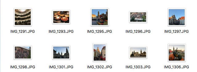 Apple Photos for Mac — Gallery view