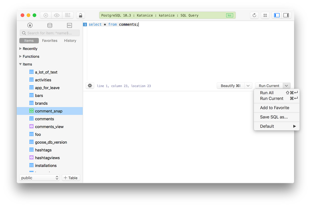 Getting started with TablePlus. TablePlus is a native tool with an ...
