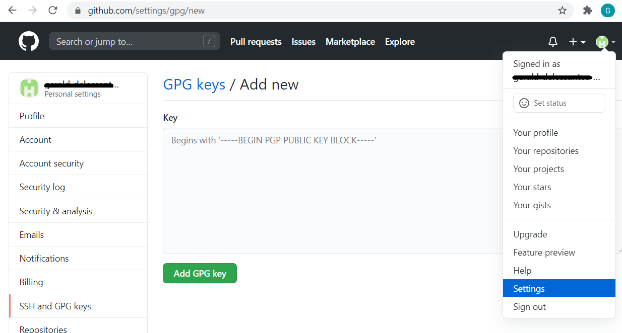 Verified Signed Commits Github Git Gpg The Startup