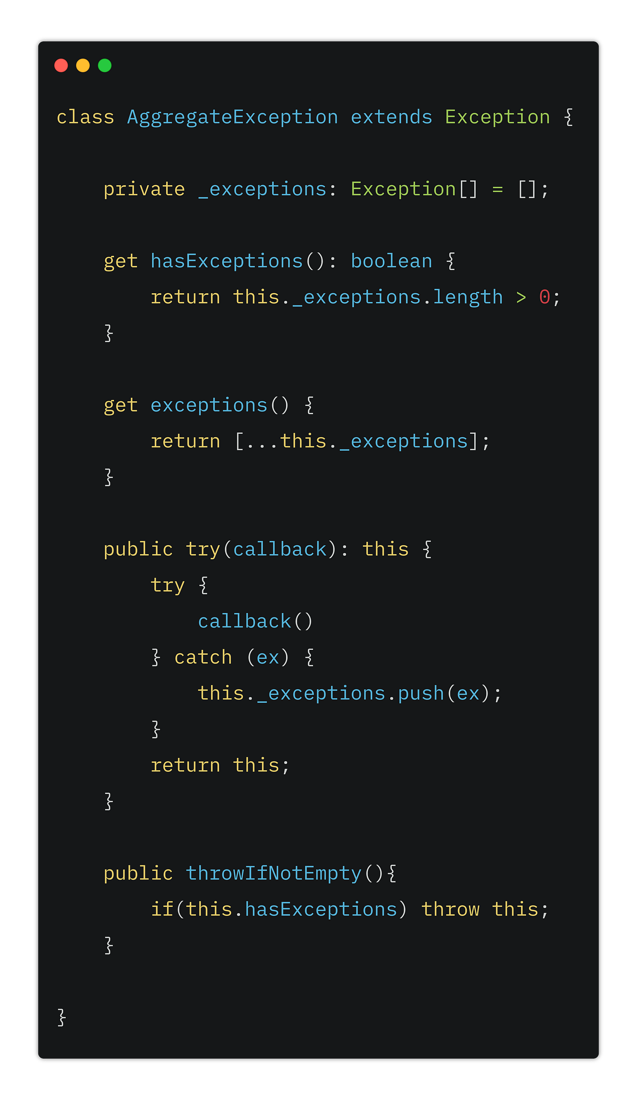 Exception Aggregation — a new validation pattern by Romany Saad