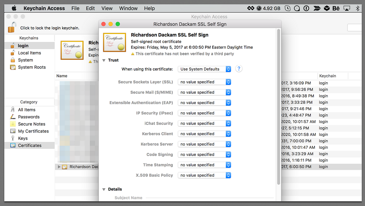 Openssl mac os что это