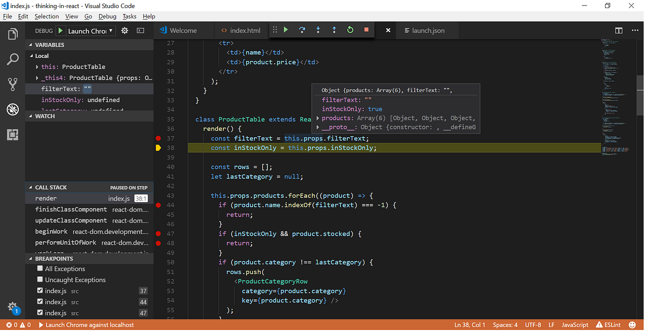 visual studio code debug visual studio code debug