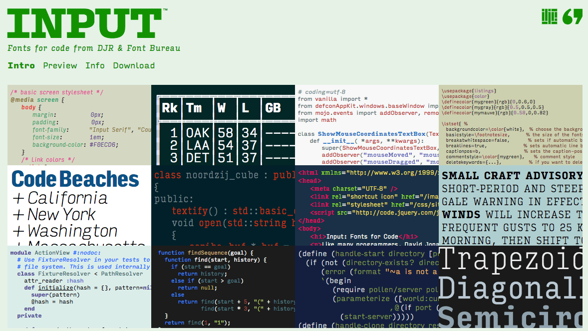 Programming Fonts — A List. 2018’s highest quality fonts for coding ...