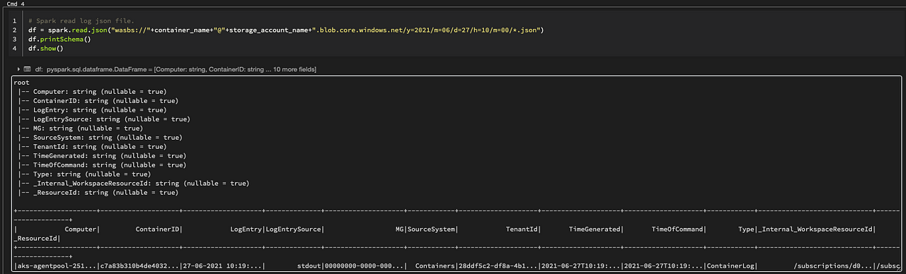 Using Azure Databricks to Analyze Application Logs from Log Analytics ...