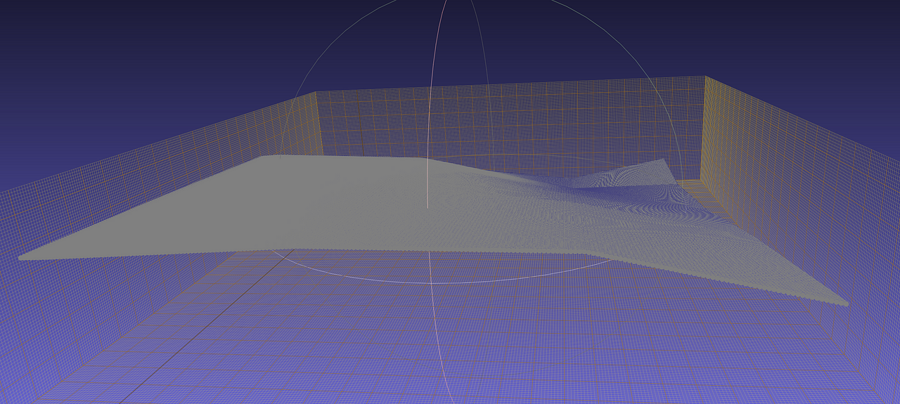 meshlab split mesh