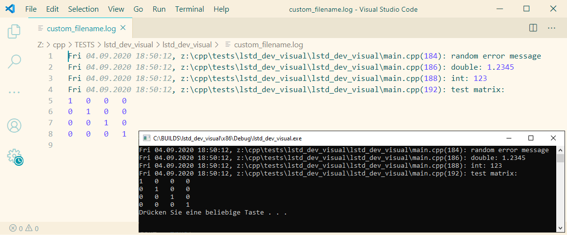 Logging in C  . Creating a new and improved logging… | by Christian ...