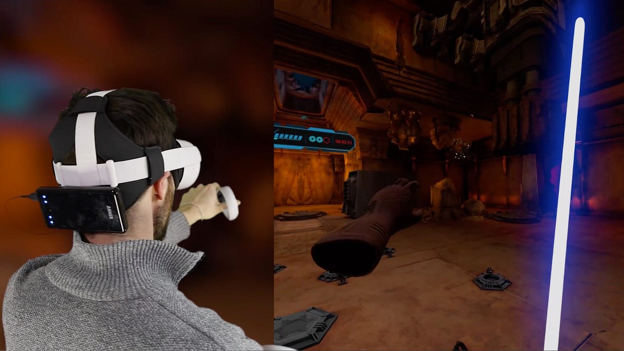 Review Best External Battery Packs for Oculus Quest 2 by Tech We