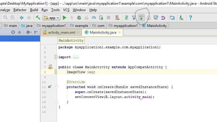 push changes to github android studio push changes to github android studio