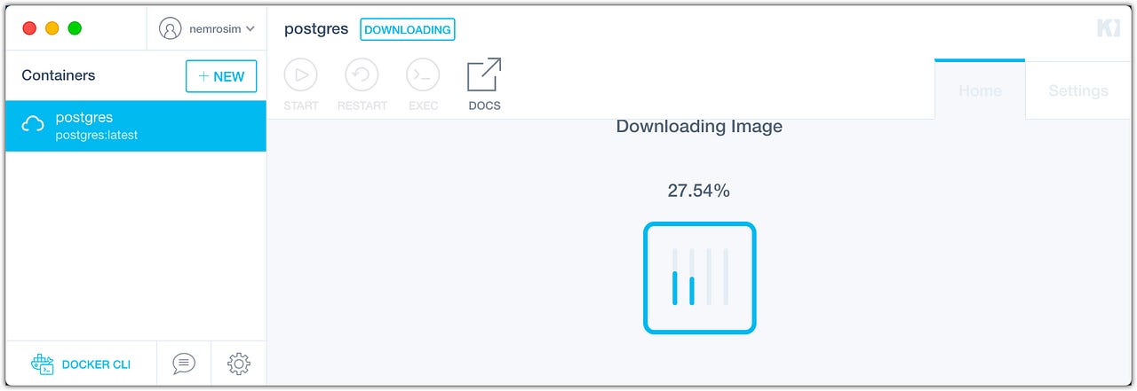 installing postgres app