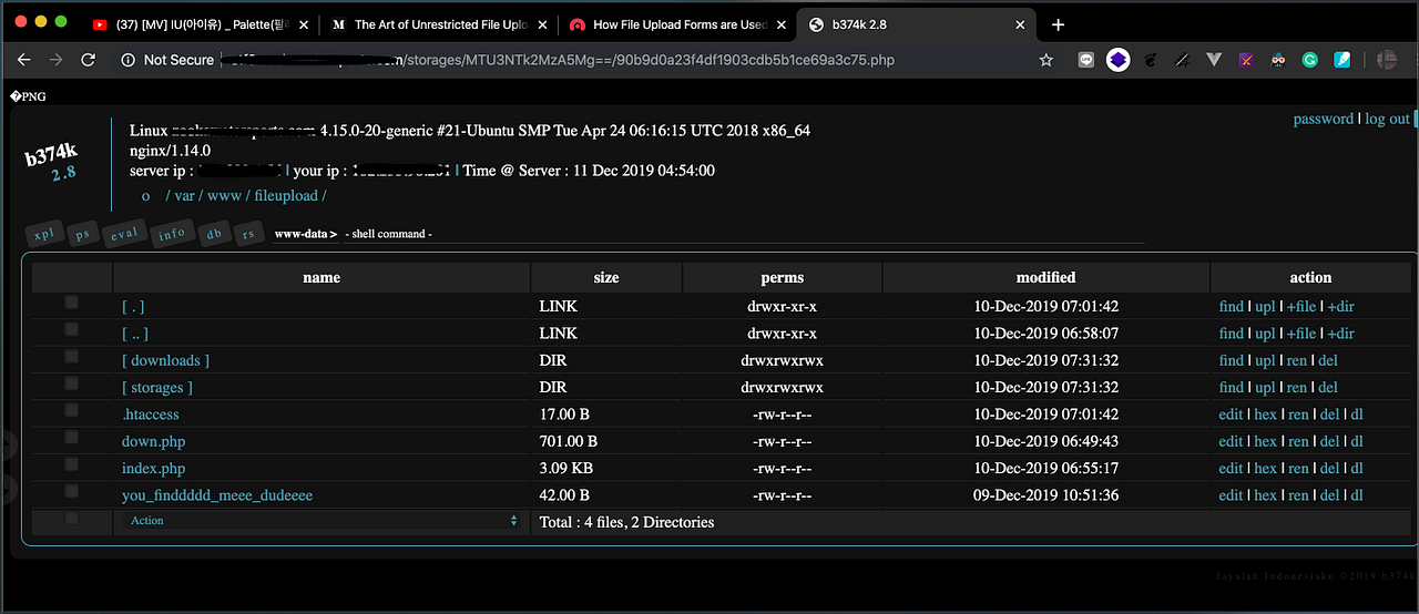 Unrestricted File Upload In PHP. Why File Upload Forms are a Major