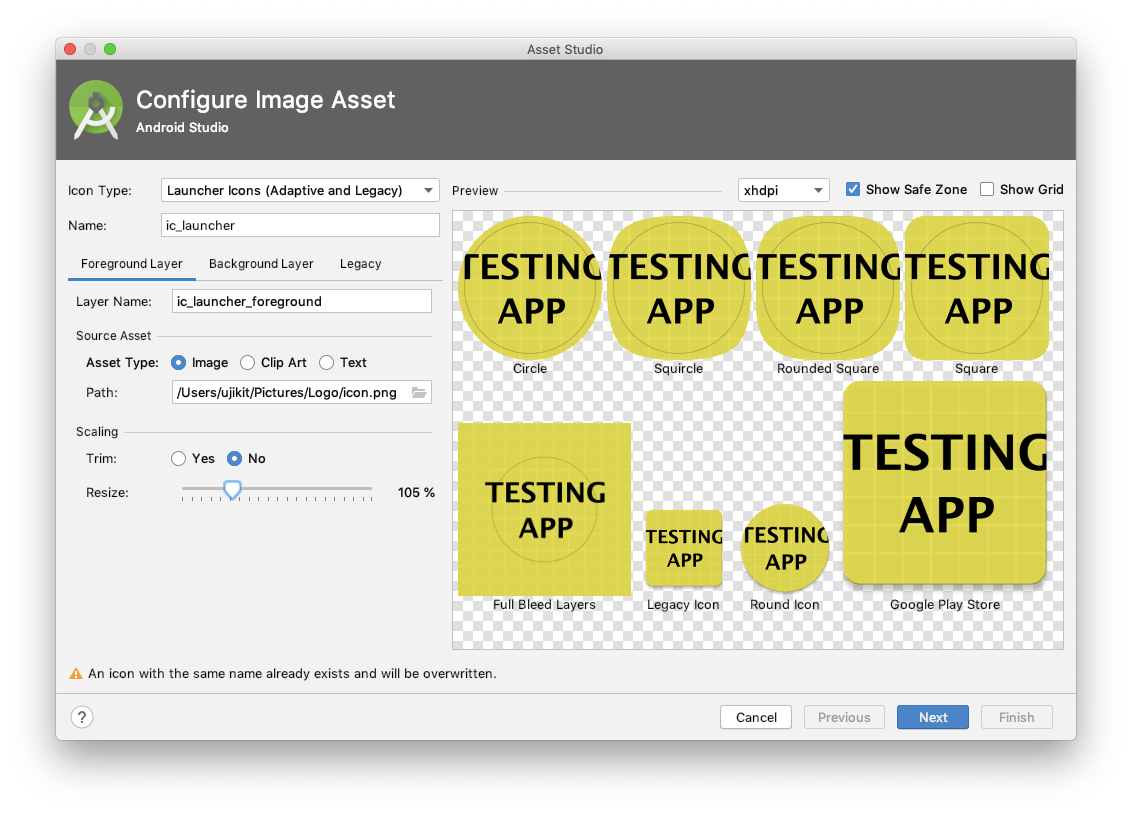 how to add an application icon android studio how to add an application icon android studio