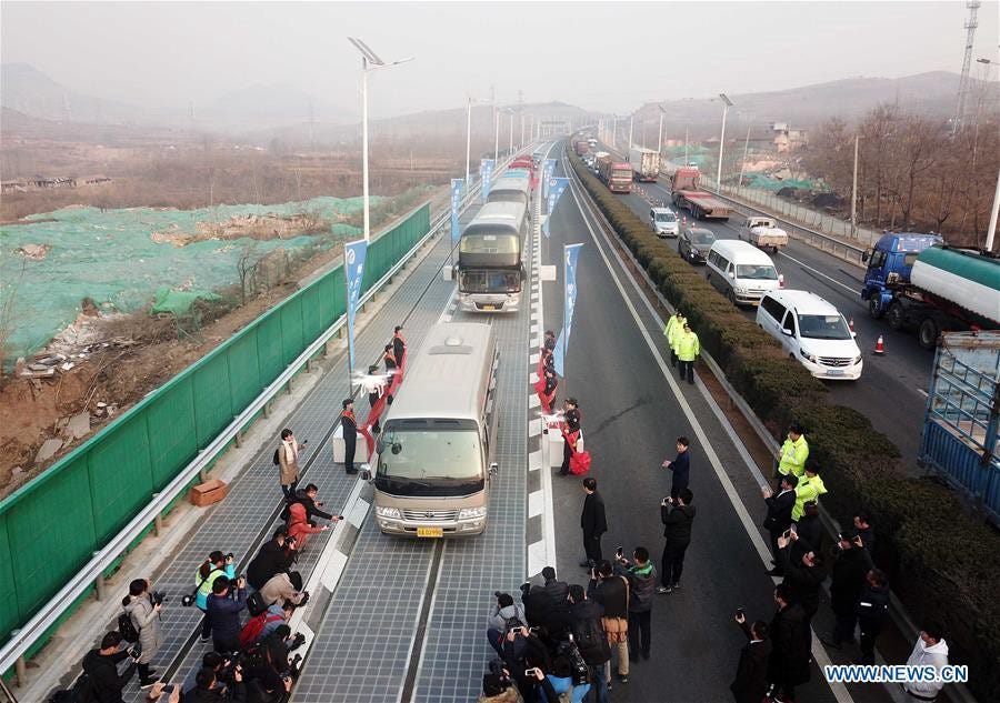 China starts work on world’s first ‘super highway’ that can charge