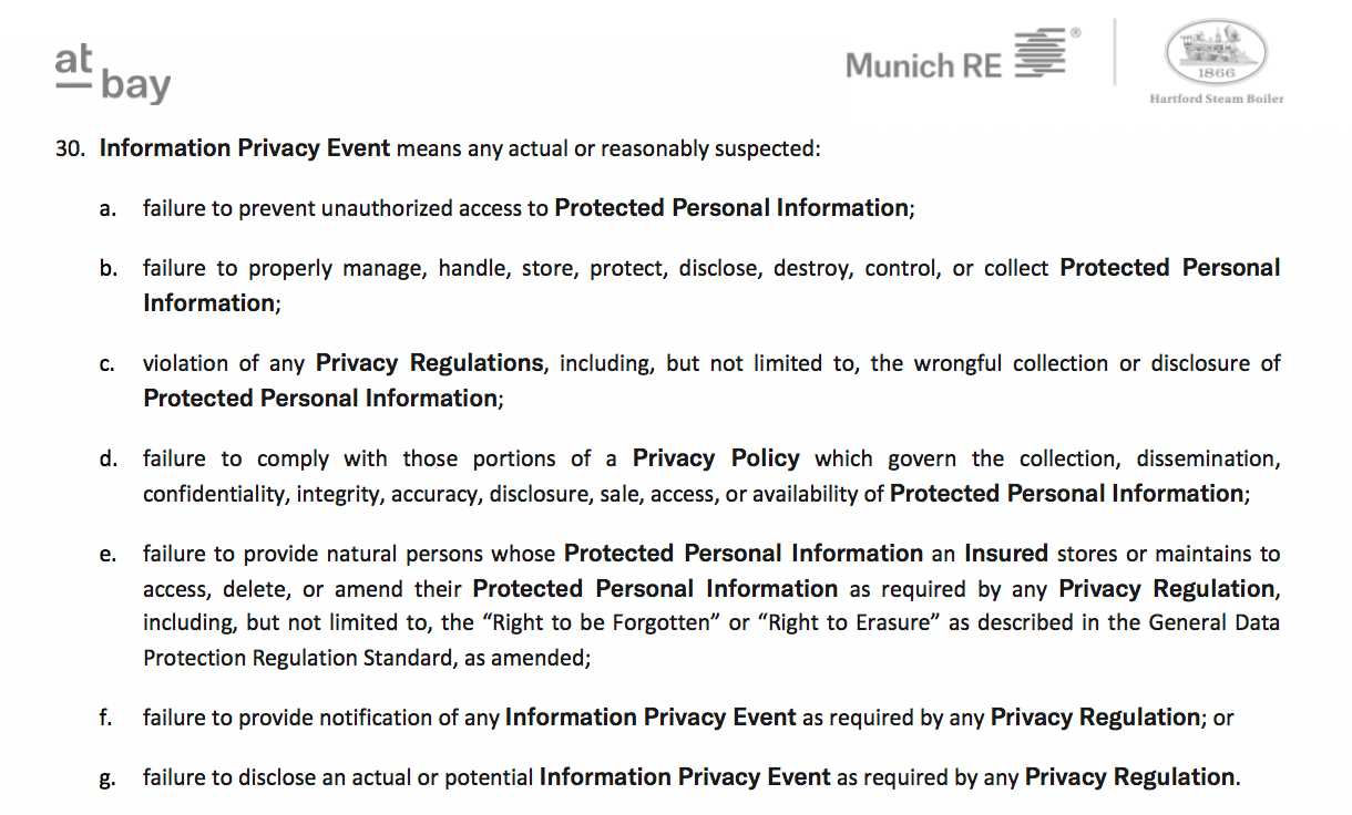 Is your client’s cyber insurance policy GDPR ready? by