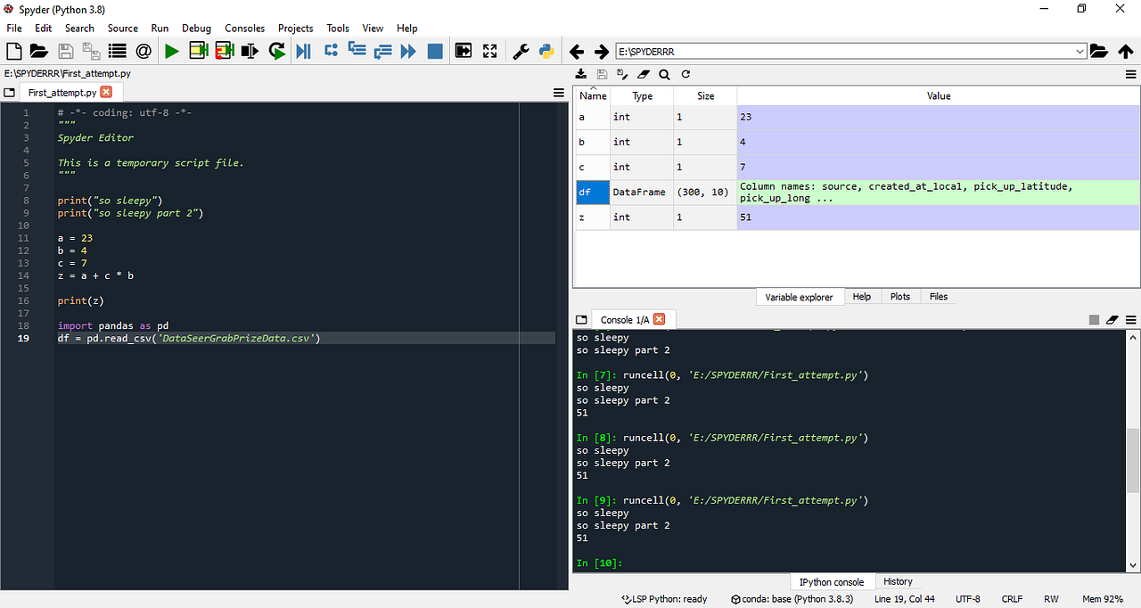 Spyder IDE and Windows Command Prompt | by Saraaa | Medium
