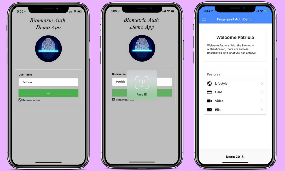 Biometric Authentication (Face & Fingerprint) On IOS And Android Using ...