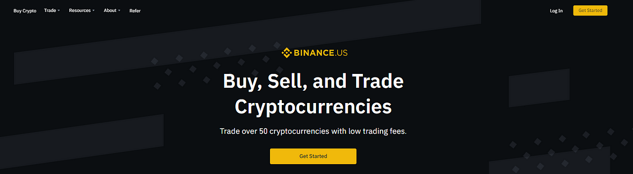 binance us states