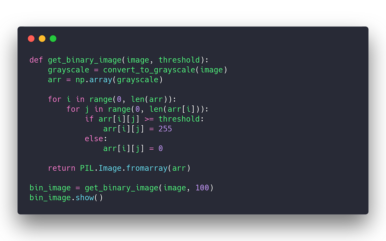 Python matrix image convert to grayscale - virtness