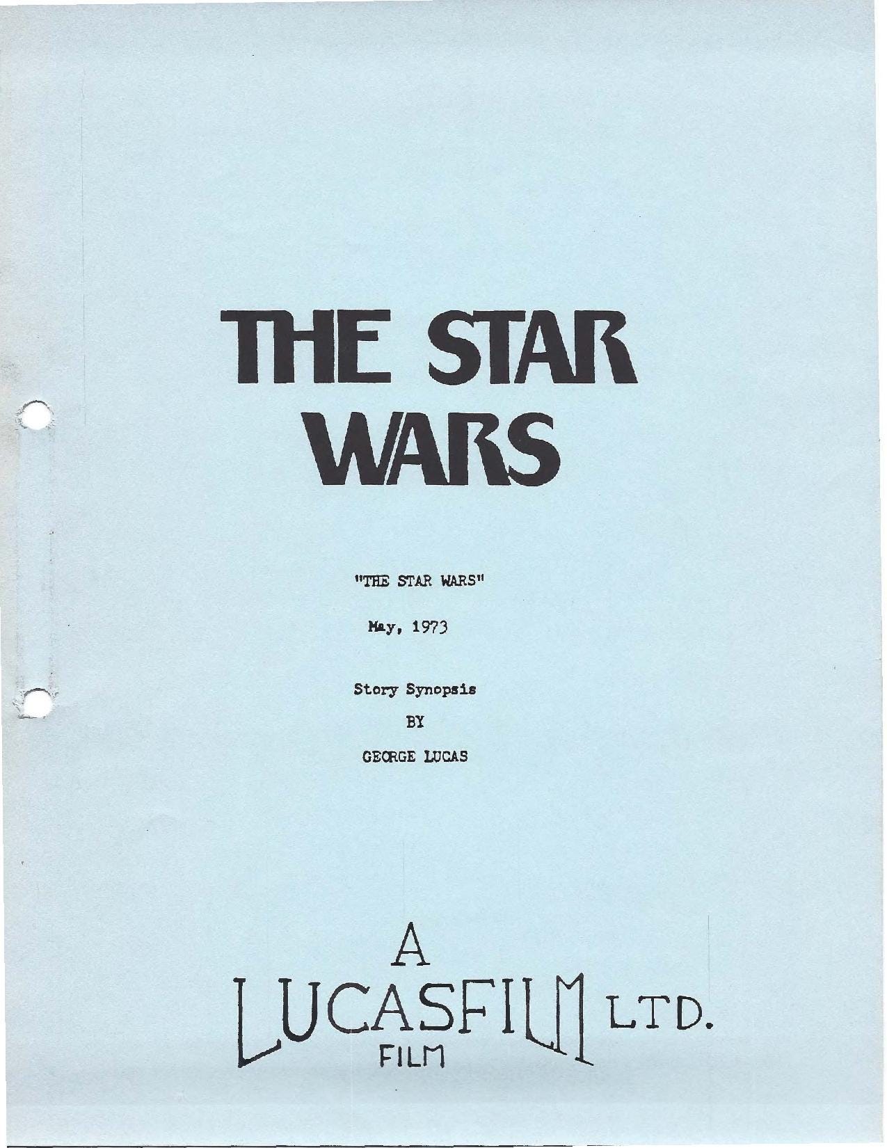 The Scripts of Star Wars. A list of all known scripts of the… by Andrew G. Medium The Scripts of Star Wars. A list of all known scripts of the… by Andrew G. Medium