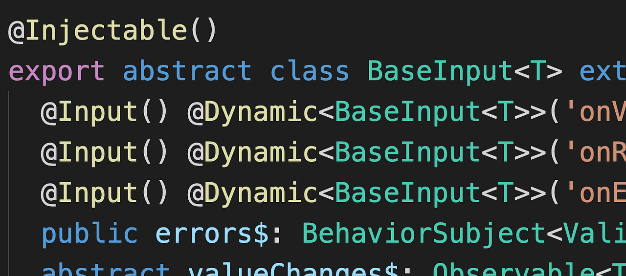 Handling Changes Of And Programmatically Updating The Input Properties