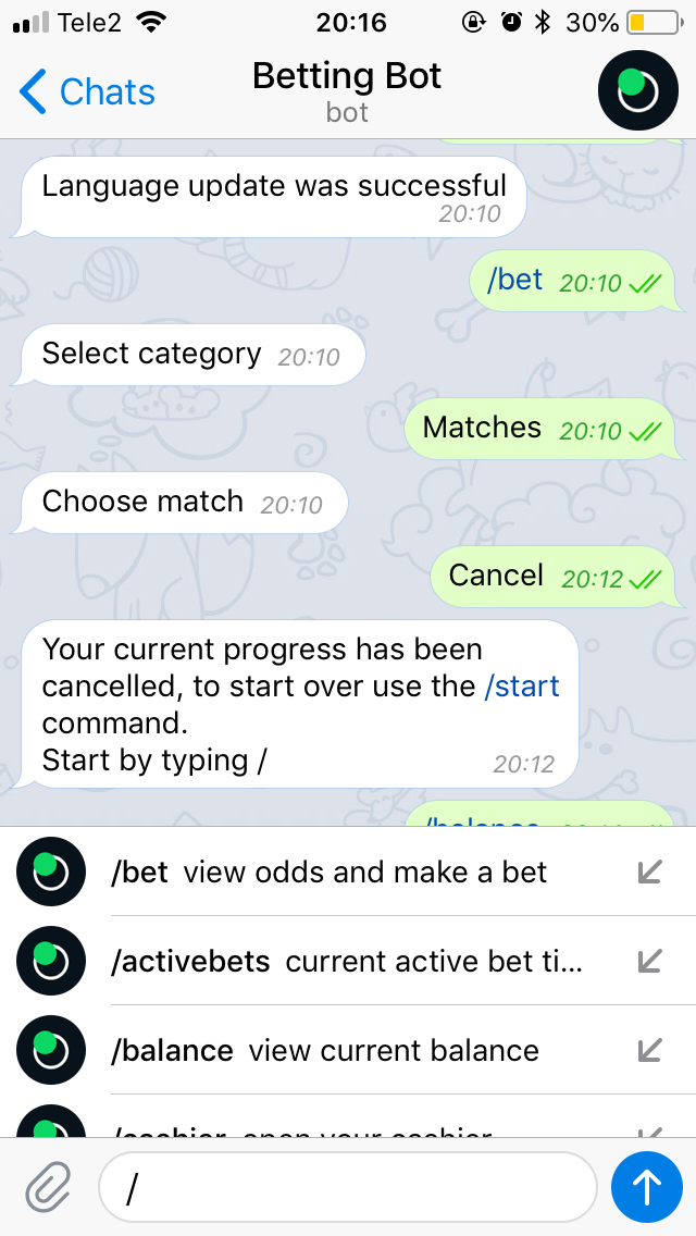 Telegram Gambling