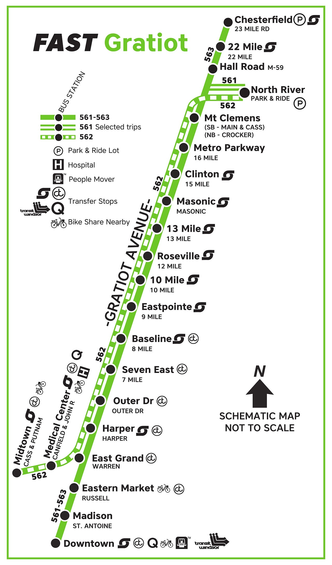 Transit Guide FAST Bus By SMART David Gifford Medium