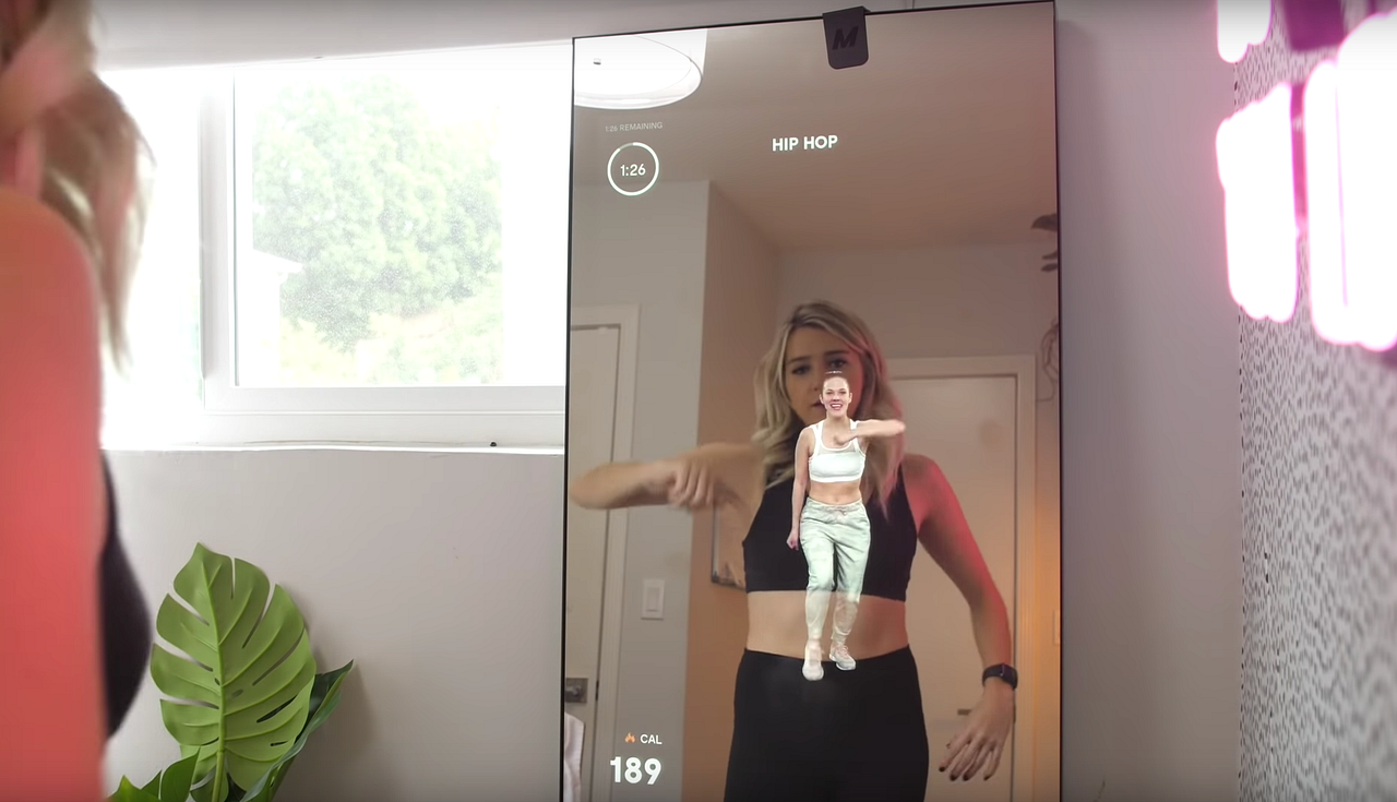 I Tried the 1,500 At Home Fitness Mirror For My Quarantine Workouts