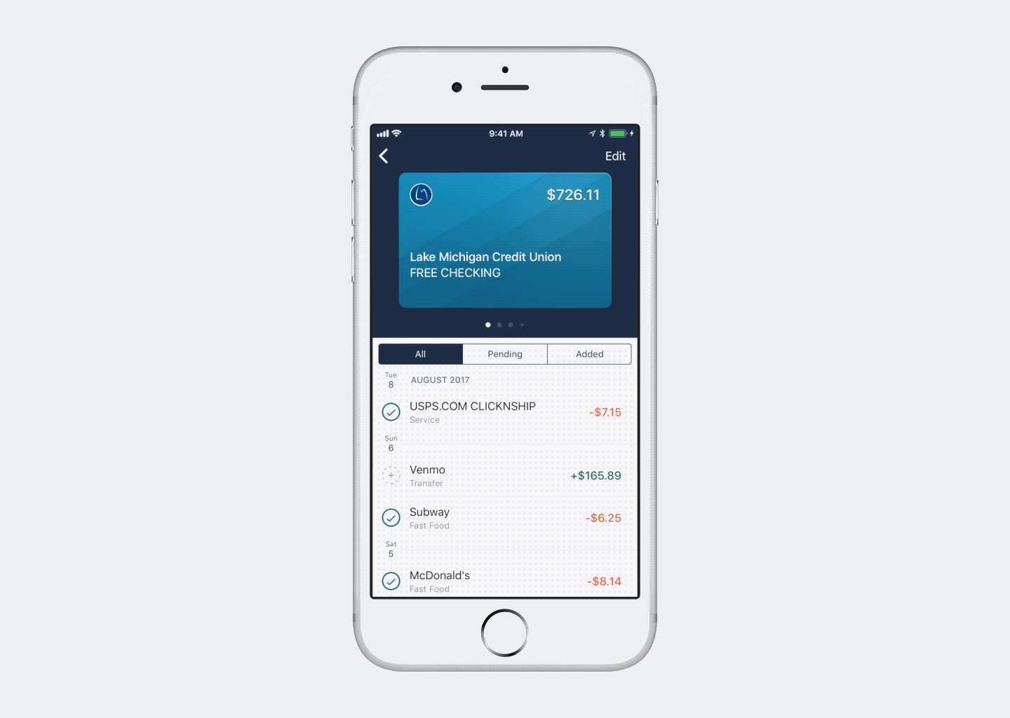 I didn’t like any of the finance apps for iPhone. So I designed my own ...