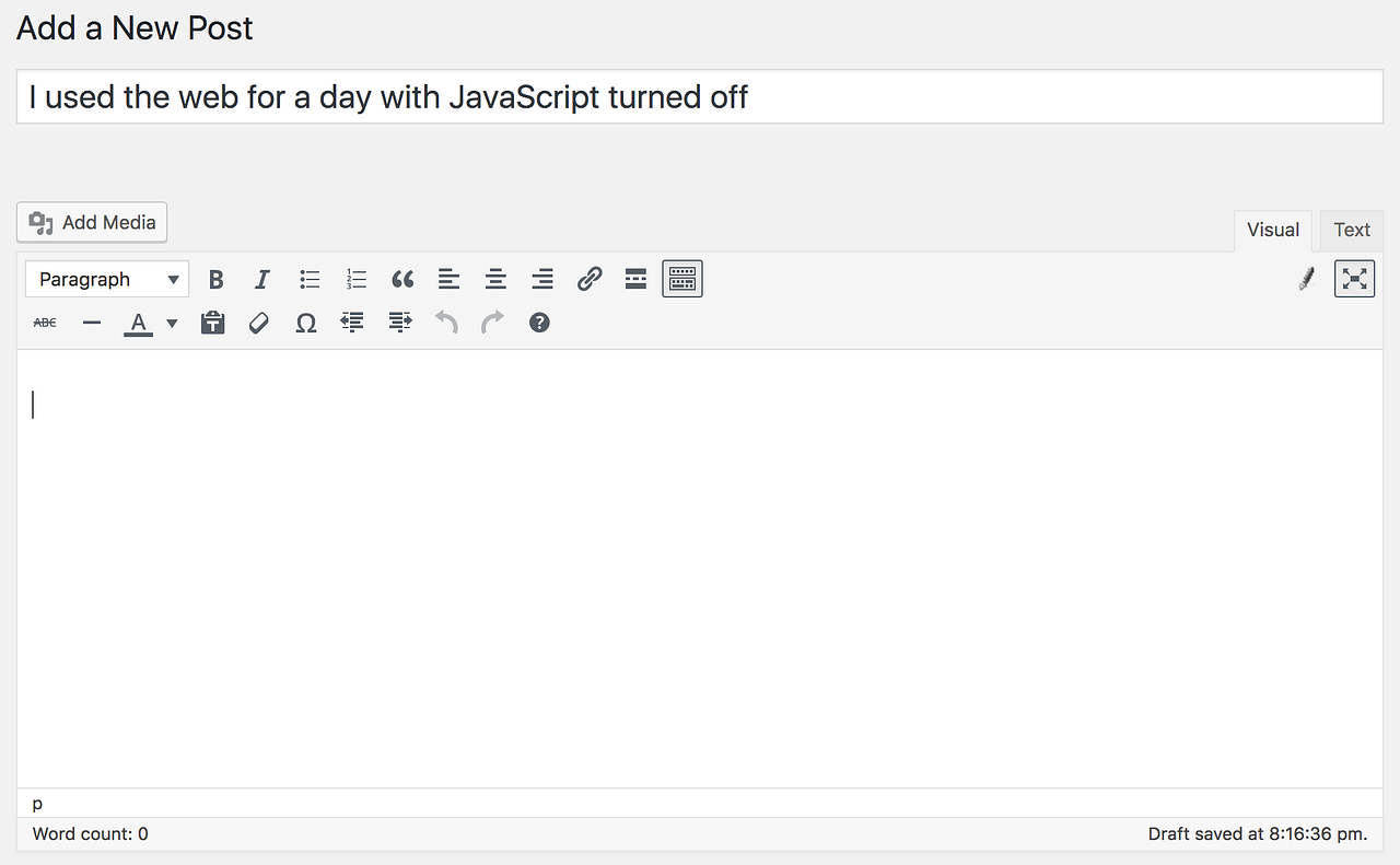I Used The Web For A Day With JavaScript Turned Off | by Smashing ...