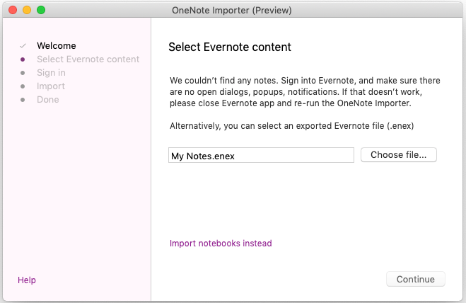 find and replace evernote