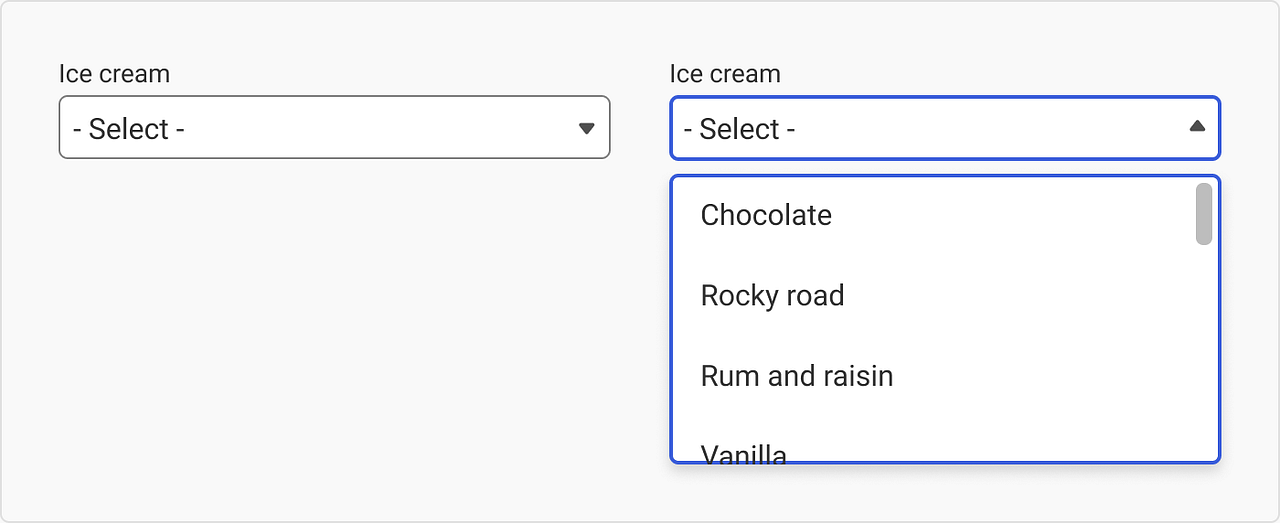 Ui Cheat Sheet Dropdown Field Dropdowns Get A Lot Of Flak From The Ui