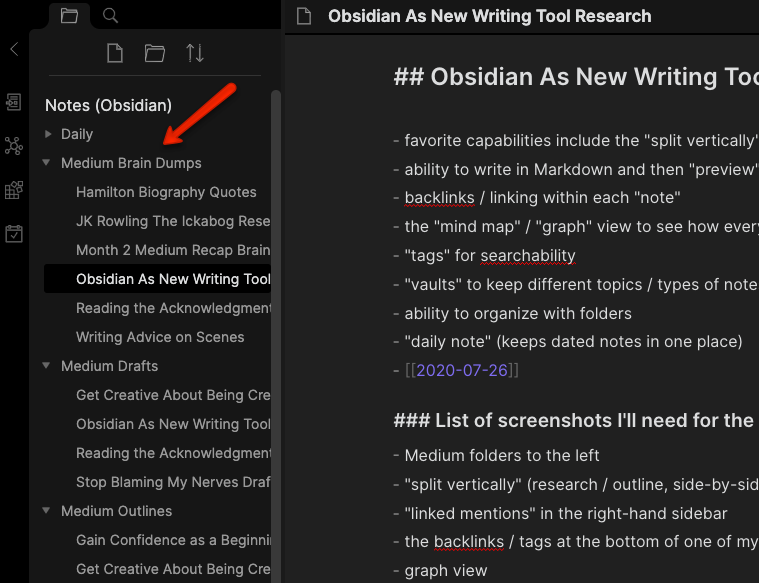 Transform Your Writing Process with Obsidian by Brooke Harrison The