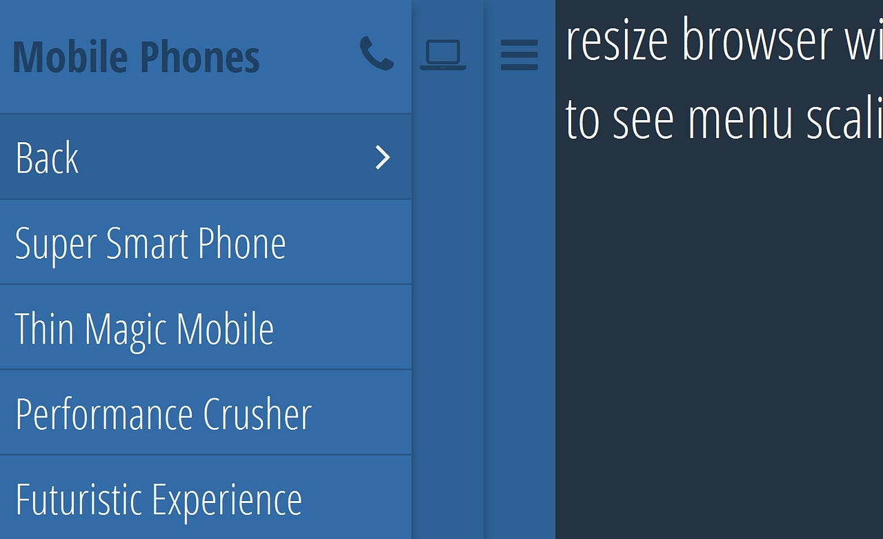 20+ Responsive Navigation Solutions (Examples & Codes) by Bradley