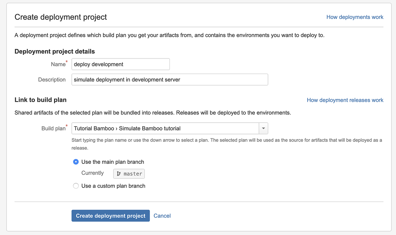 CI/CD Deployment Automation Using Atlassian Bamboo and Gitlab by