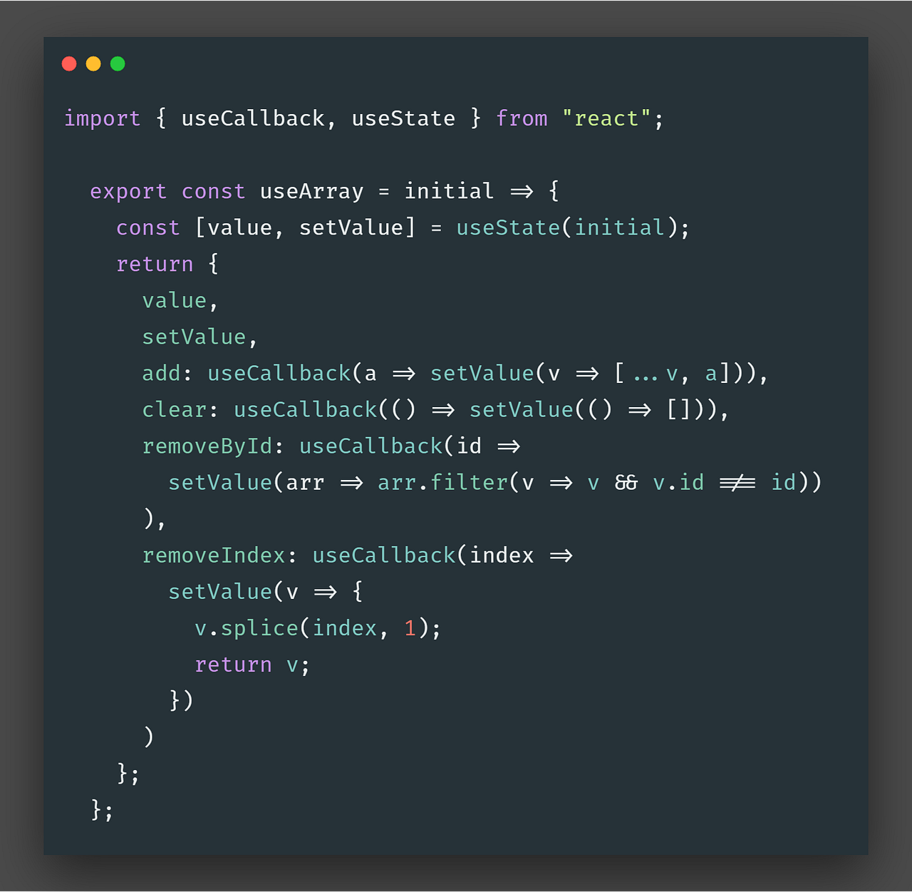 Custom hooks typescript picture