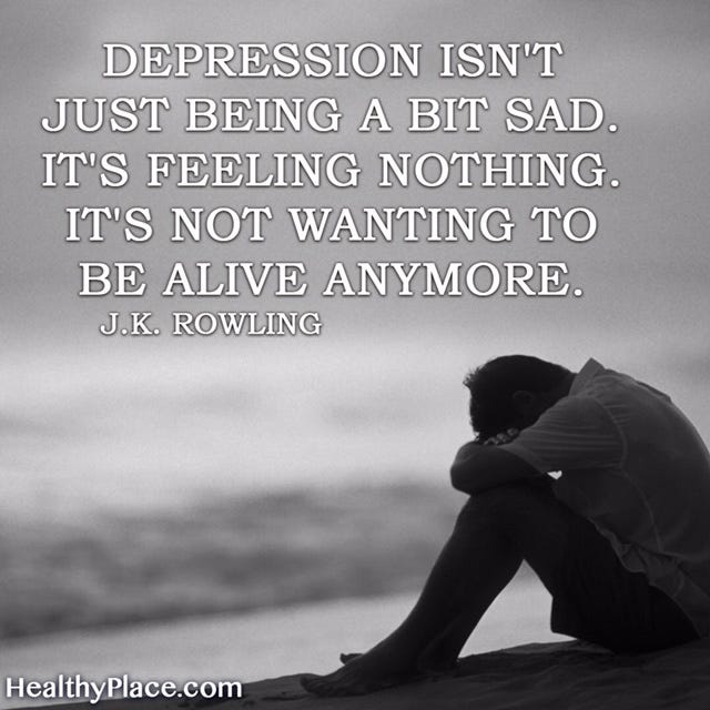 Depression Isn’t For Everybody. My experience. | by Charley Warady ...
