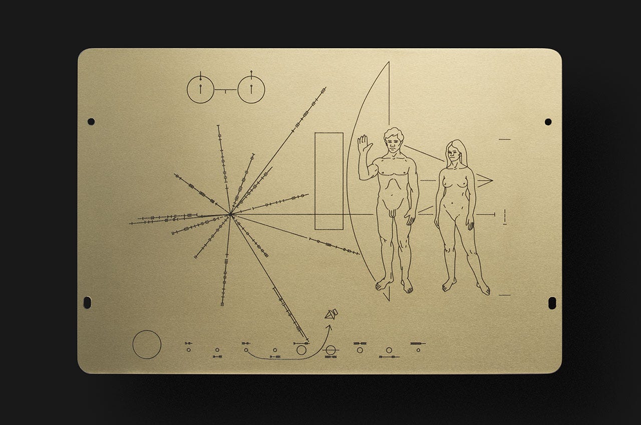 pioneer plaque t shirt