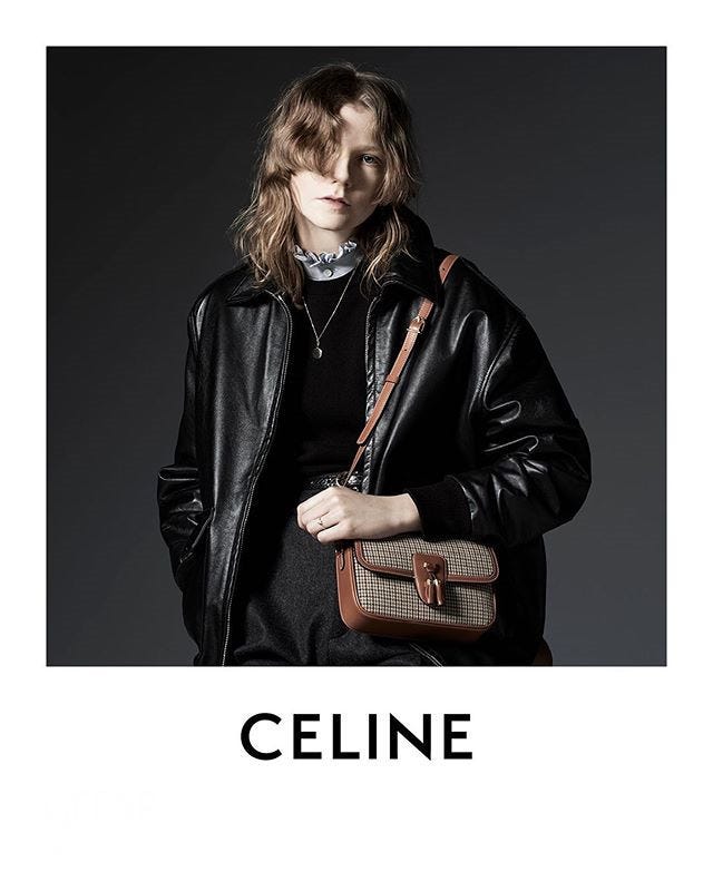 celine medium tassel bag