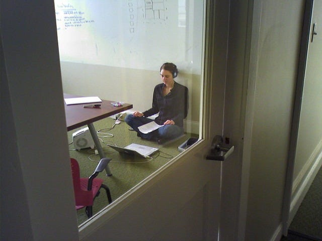 Guided Office Work Desk Meditation