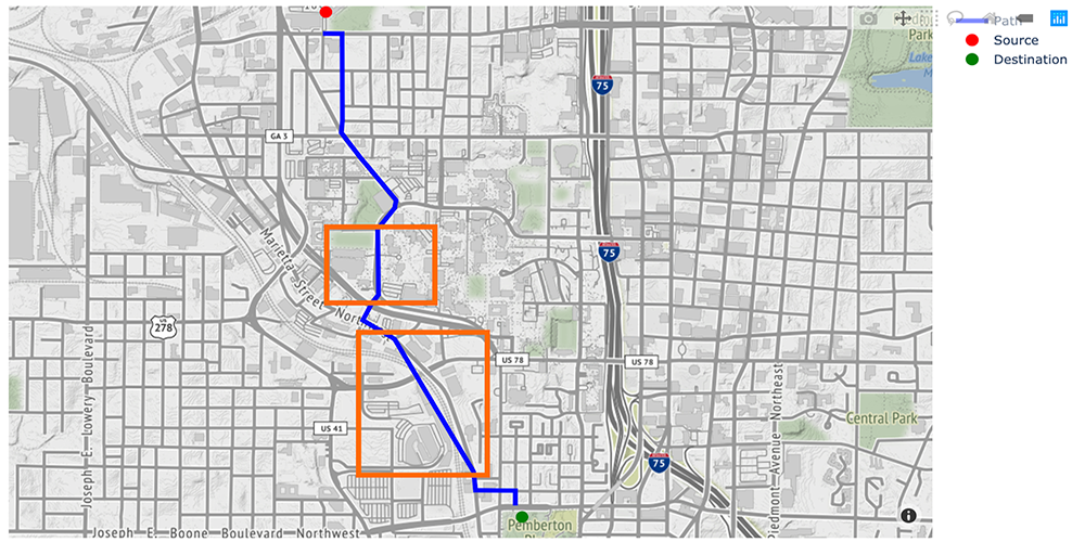 Find and plot your optimal path using OSM, Plotly and NetworkX in ...