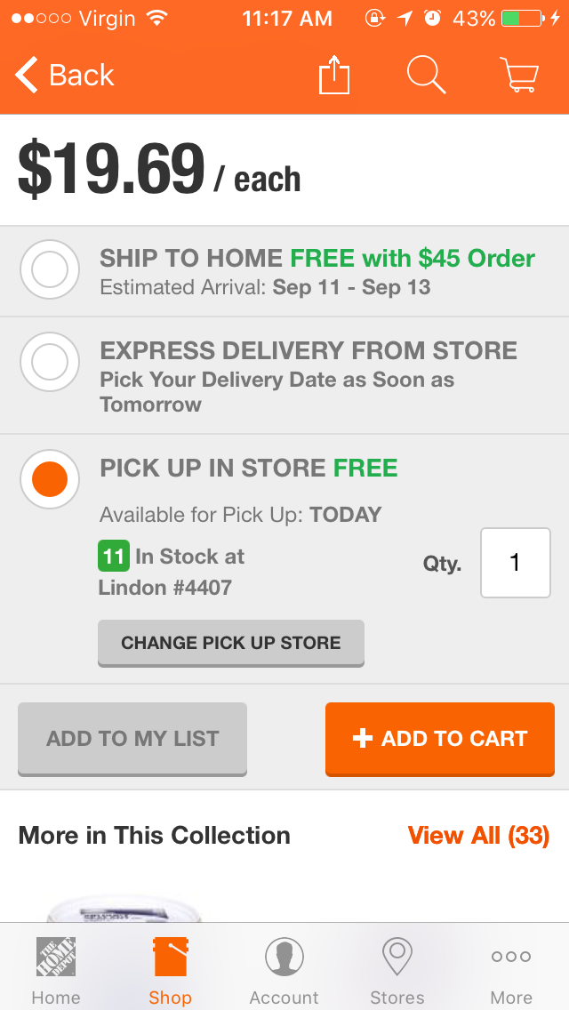 The Home Depot App. First of all, the Home Depot app my… by Jeff