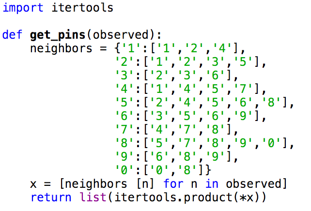 The Observed PIN- Python Challenge | by Erik G. | Medium