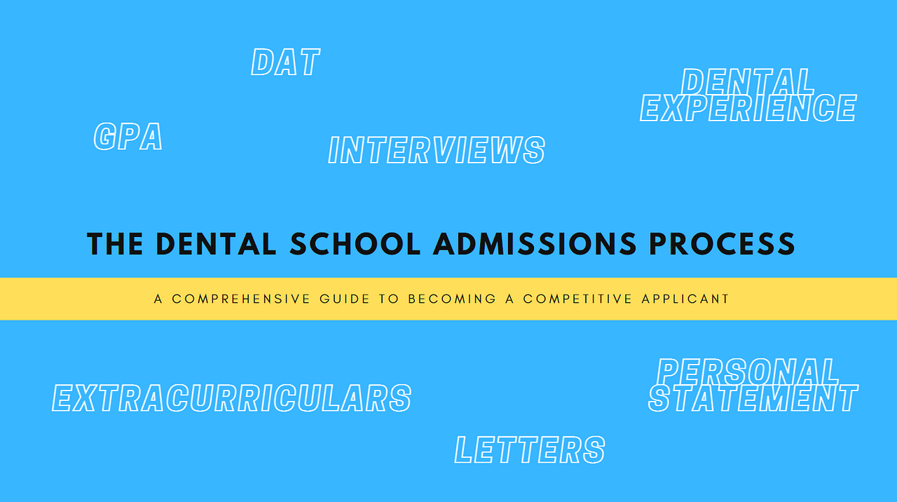The dental school admissions process Your guide to a