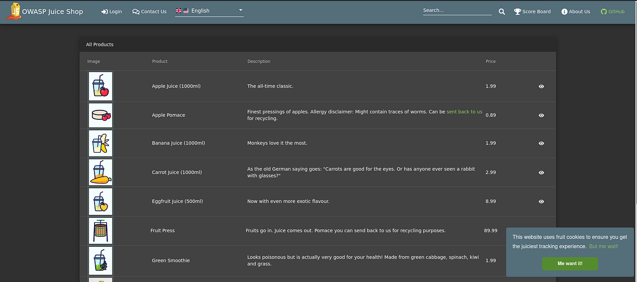 OWASP Juice Shop — Login Admin Challenge Solution by Anusha