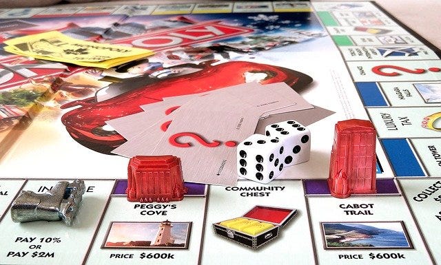 Monopoly I ask therefore I am