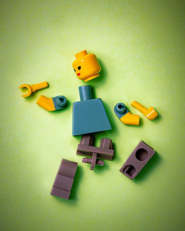 Broken Lego Body