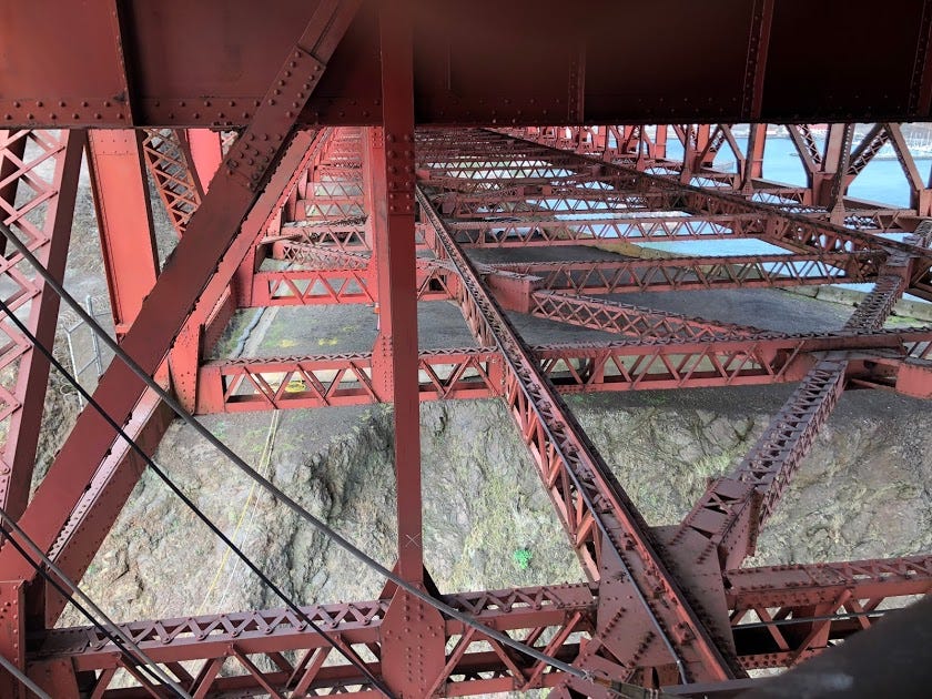A Look Inside the Life of a Golden Gate Bridge Painter