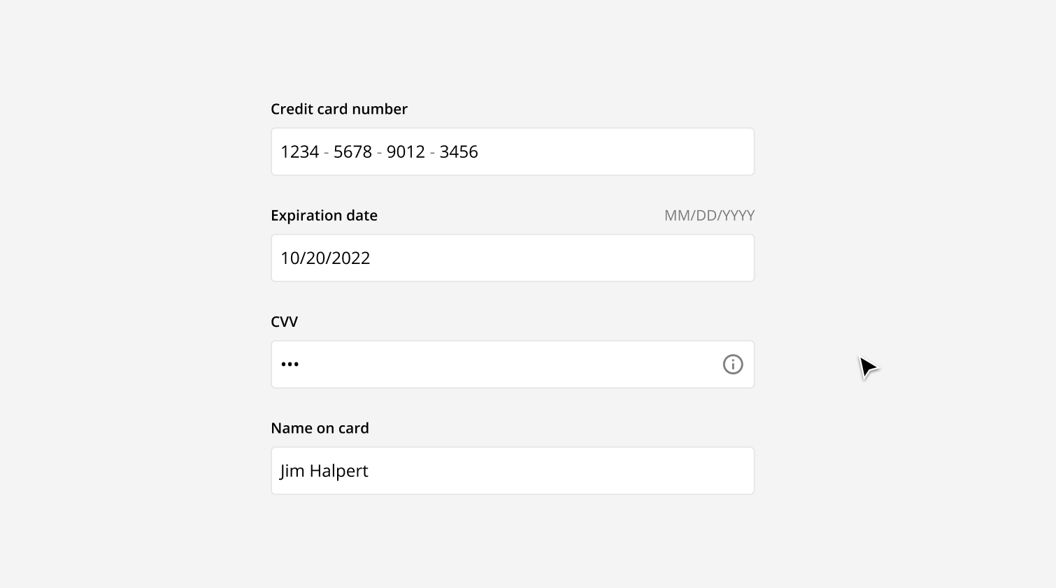 UI Designer’s Guide to Creating Forms & Inputs | by Molly Hellmuth ...