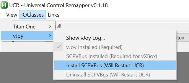 does universal control remapper have a shift function