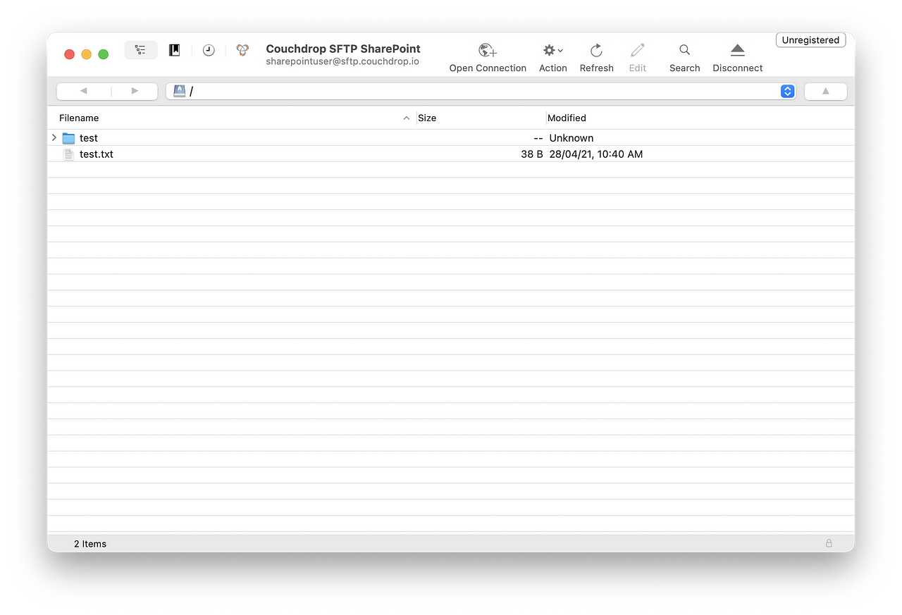 cyberduck sftp change permissions on connect